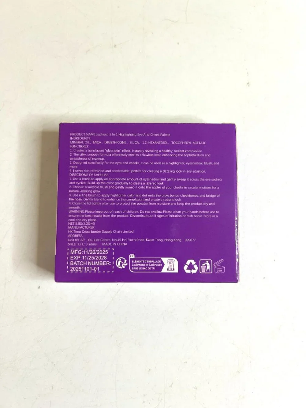 Eye & Cheek Palette